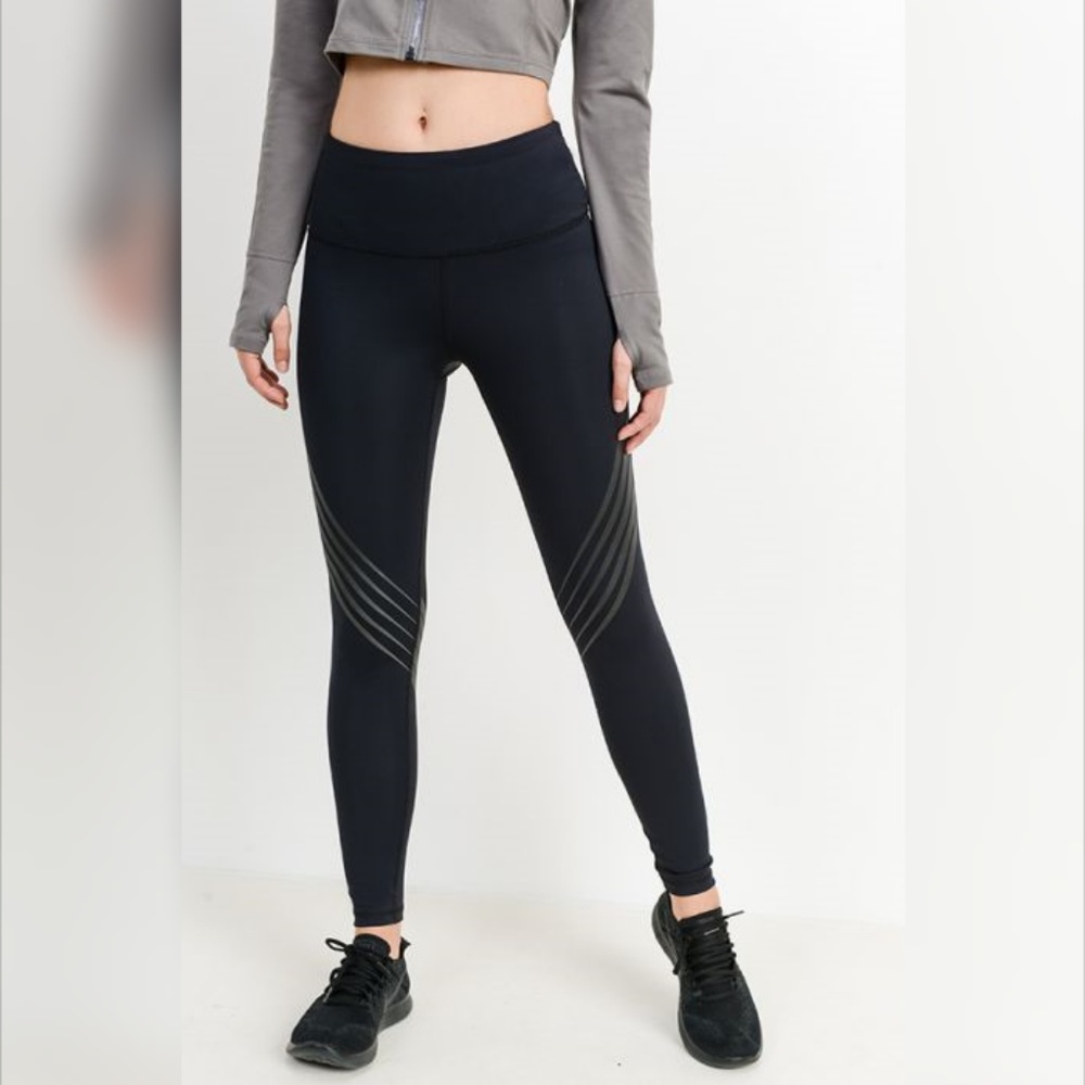 Highwaist Wraparound Wings Leggings Yoga - Picture 5 of 7